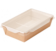 Салатник ECO OpSalad 800мл Белый 207x127x55мм (уп50/кор200)
