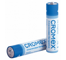 Батарейка алкалиновая мизинчиковая CROMEX Alkaline ААА LR03 24А